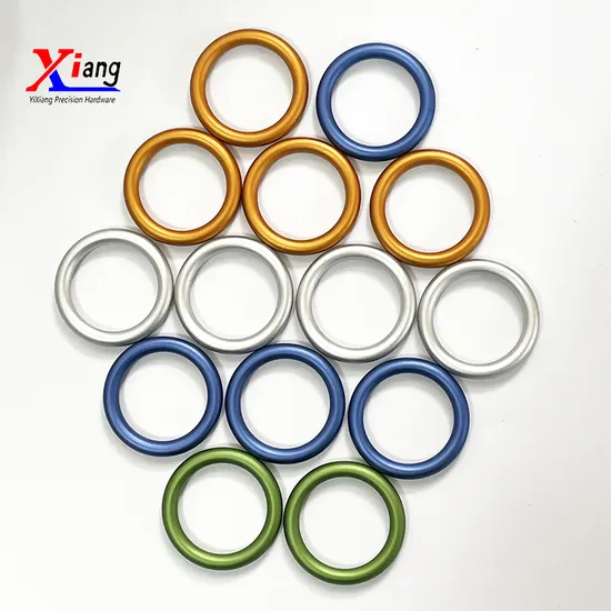 Rings Bag Parts O Ring Closed Round Shape Metal Aluminum Welding Seamless Circle