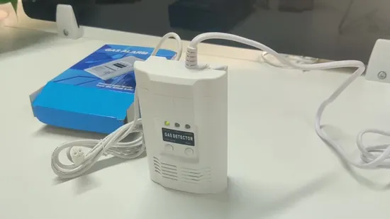 Combustible Gas Alarm Sensor Fire Alarm Gas Detector for Home Security