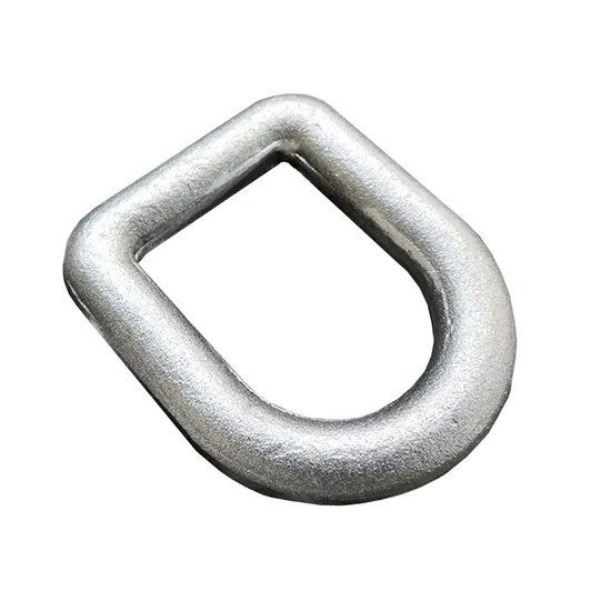 3/4 Inch Forged D Lifting Ring with Welding Plate for Lashing Handle