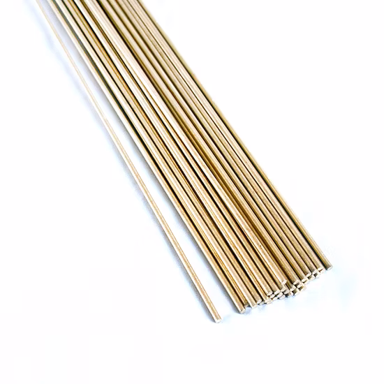 Brass Brazing Rod 1000mm Solder Stick Brass Welding Materials Aws Rbcuzn