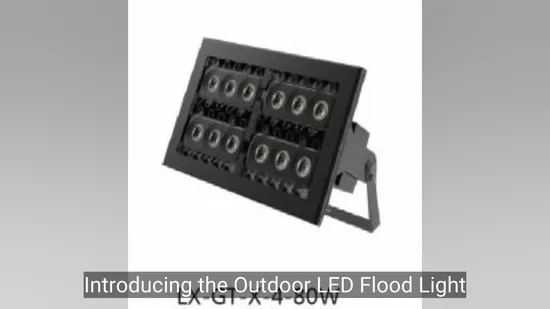 Energy Saving LED Flood Light with 120lm/W for Stadiums 