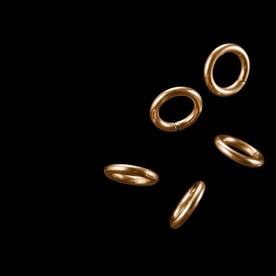 High Quality Single Circle Brazing Copper Ring for Welding O Shaped Copper Ring 