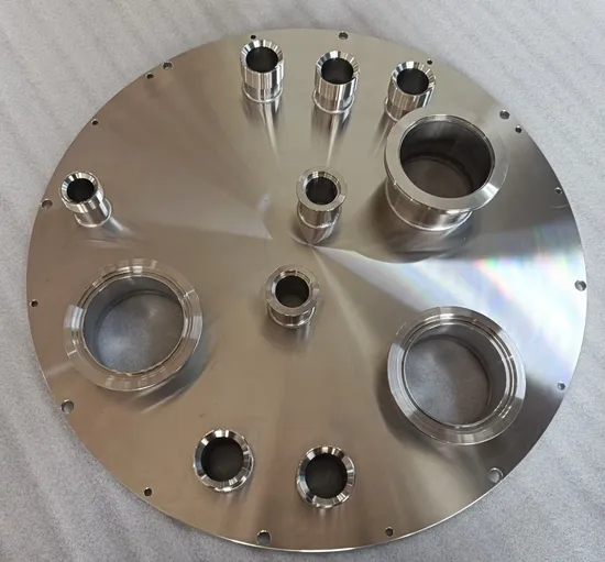 Stainless Steel Sealed Vacuum Welding Flange Ring for Liquid Circulating Cooling 