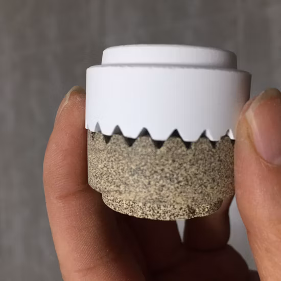 En ISO 13918 Export Corderite Ceramic Stud Welding Ferrule Ring